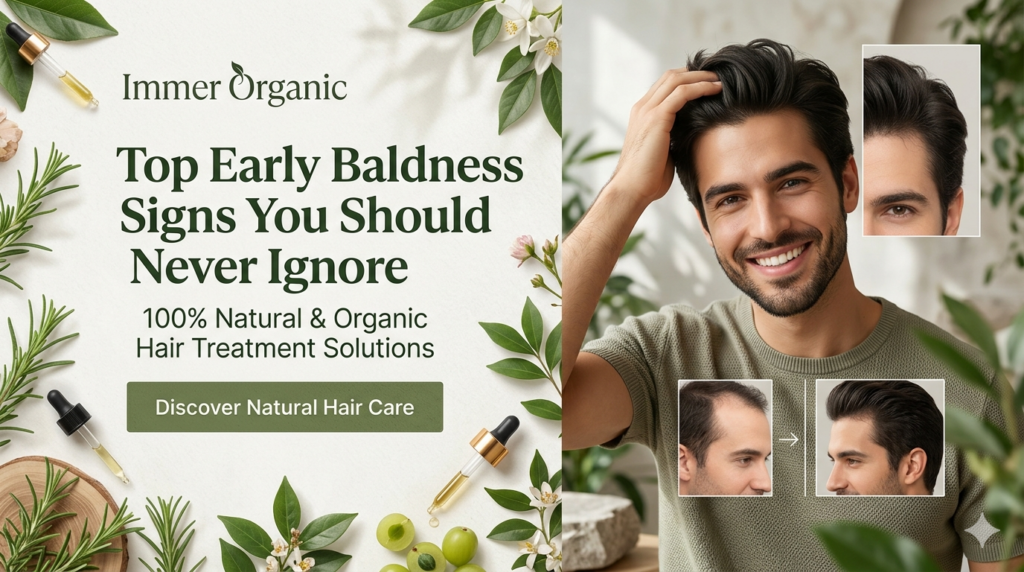 early baldness signs