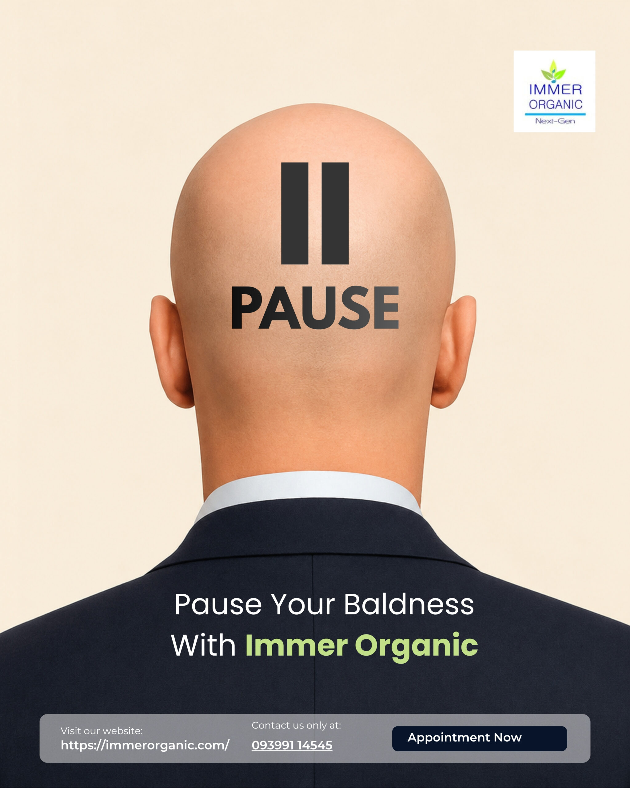 Baldness treatment for men